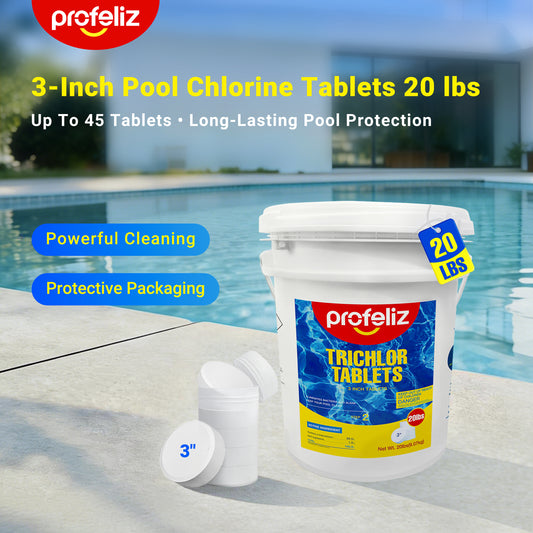 3 Inch Chlorine Tablets 20 LBS