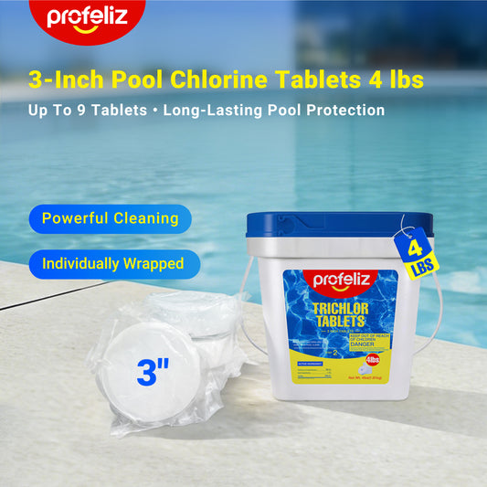 3 Inch Chlorine Tablets 4 LBS